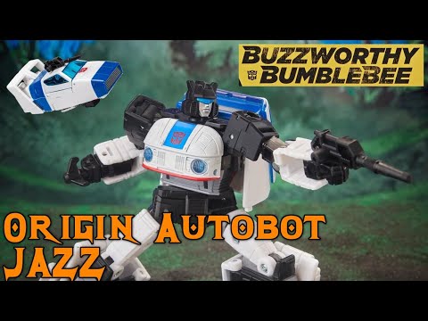 Transformers LEGACY Evolution Deluxe Class ORIGIN JAZZ | Buzzworthy Bumblebee Line