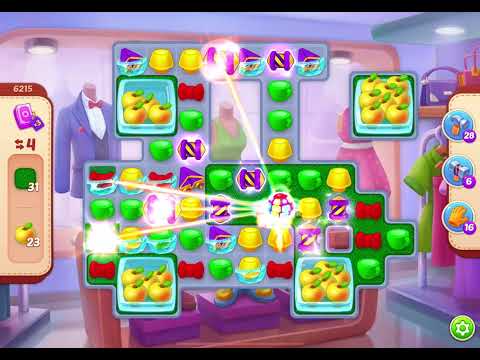 HomeScapes Level 6215 no boosters (14 moves)