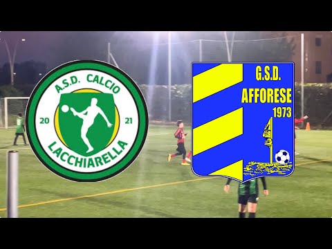 8/11/2025: Lacchiarella - Afforese [Esordienti 2013]