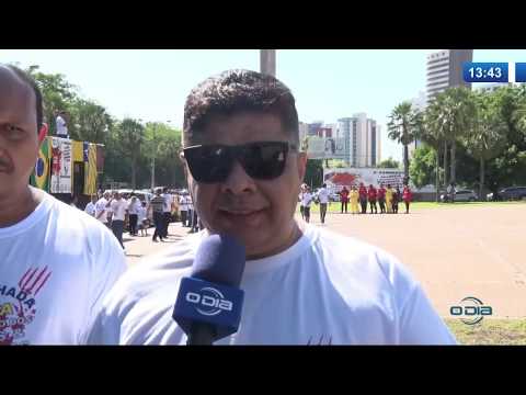 O DIA NEWS 07.11  Manifestacão de policiais e bombeiros militares