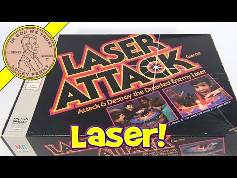 Laser Attack Game #4841 From Milton Bradley 1978 