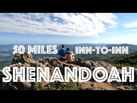 50 miles in Shenandoah National Park! | Appalachian Trail Section Hike | 4-day Inn-to-Inn experience
