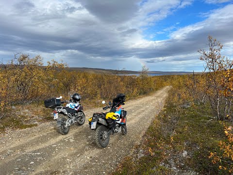 Northern Norway adventure with KTM990 Adventure and BMW R1200GS