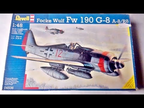 Belated Happy Birthday To Me, Part 2 - Revell Kit #04536, Fw 190 G8,  A Review And...