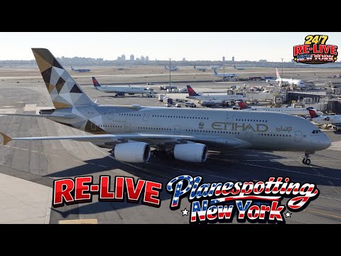 ✈️ RE-Live New York Planespotting with Highlights  (JFK) Airport!  #planespotting #twahotel