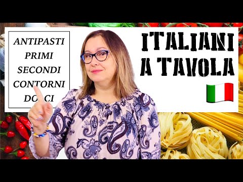 Gli italiani a tavola - Cultura Alimentar Italiana (subs ITA e ENG) | Prática auditiva italiana