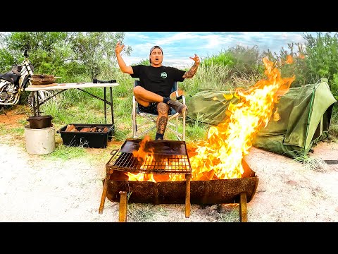 Solo Camping For 7 Days - Giant Lobster Catch And Cook