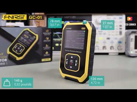 FNIRSI GC-01 Geiger Counter – Nuclear Radiation Detector