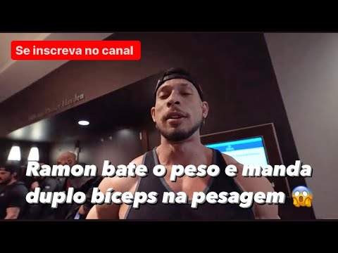 Ramon Dino na pesagem no arnold ohio 2023 / shape insano favorito ao título e vaga para o olympia 😱