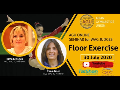 AGU ONLINE SEMINAR for WAG JUDGES ( Floor Exercise )