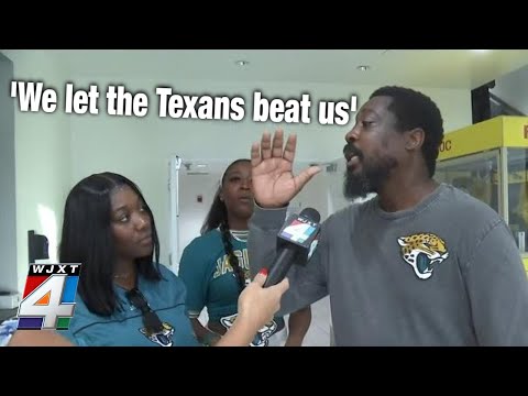 ‘We let the Texans beat us’: Jags fans devastated over unbelievable 19-point collapse