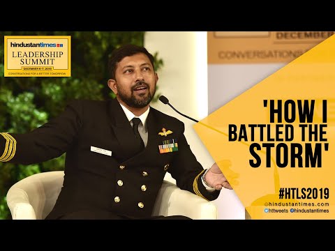 #HTLS2019: Cdr Abhilash Tomy on surviving 72 hrs at sea alone & injured
