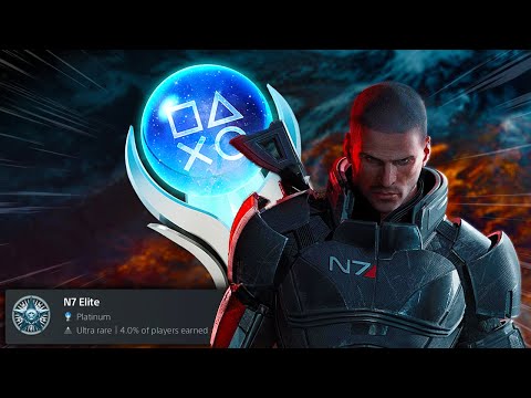 I Platinum'd Mass Effect and It's actually INCREDIBLE