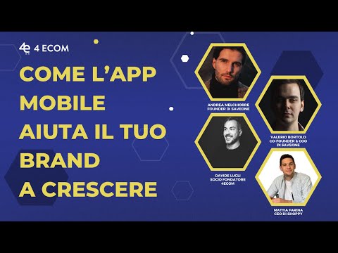 , title : 'Come l'app mobile aiuta il tuo brand a crescere - Webinar 4eCom con Shoppy'