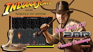 Indiana Jones & The Temple Of Doom | Retro Tech 100 20p Arcade Challenge