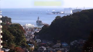 横須賀市安針台から望む東京湾