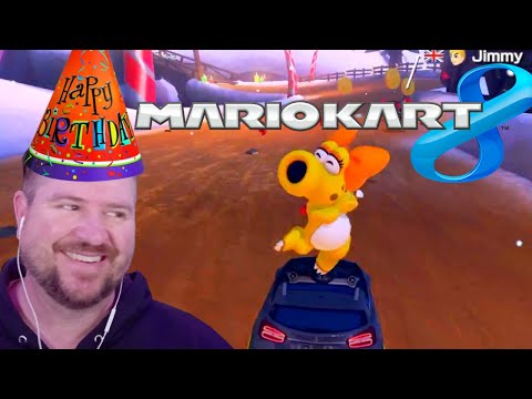 Spending My Birthday Playing Mario Kart w/ Friends! (Stream Replay)