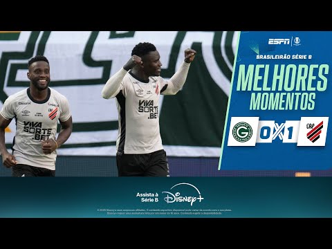 ATHLETICO-PR BATE O GOIÁS EM CONFRONTO DIRETO E ENTRA NO G-4 DA SÉRIE B | Melhores momentos