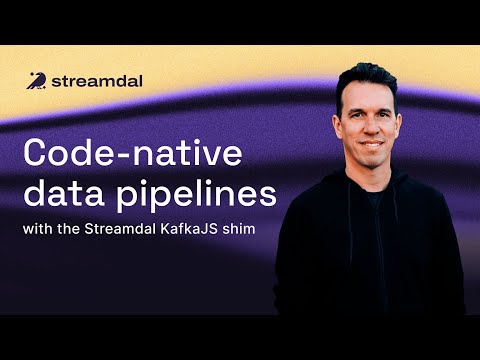 Code native data pipelines with the Streamdal KafkaJS shim