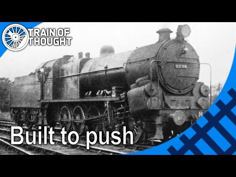 The steam engine built to do nothing but push - Big "Emma" Bertha