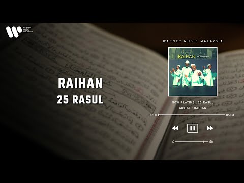 Raihan - 25 Rasul (Lirik Video)