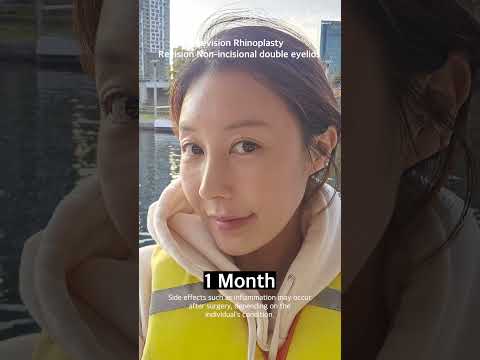 Before & After Plastic surgery🌈 #koreanplasticsurgery #kbeauty