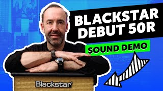 Video thumbnail for Blackstar Debut 50R - Sound Demo by Guitar Bonedo
