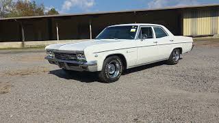 1966 Chevrolet Impala Four-Door Hardtop Sport Sedan Walk Around and Drive By