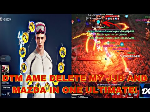MIR4-DTM AME DELETE MY JJB LANCER AND MAZDA WARRIOR IN ONE ULTIMATE | INMENA SERVER IS UNDER ATTACK