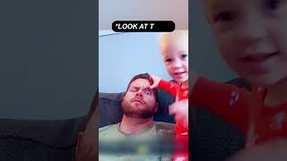 Girls being silly with their dad 🤣