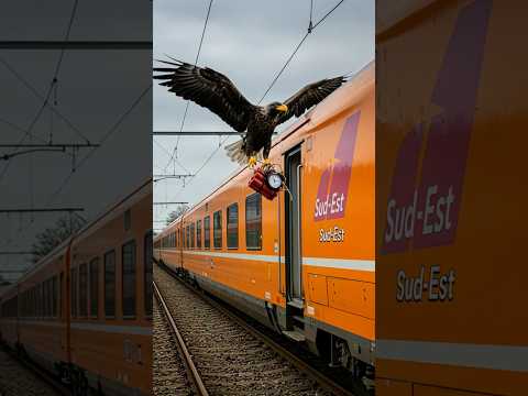 A HERO EAGLE Saves Train Passengers from Explosive Disaster