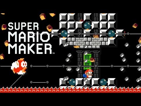 Mario Maker - Part 5 - A Plumber's Butt is Invincible!