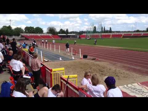 Reece Palmer 100m Final Legacy Games 21/052014