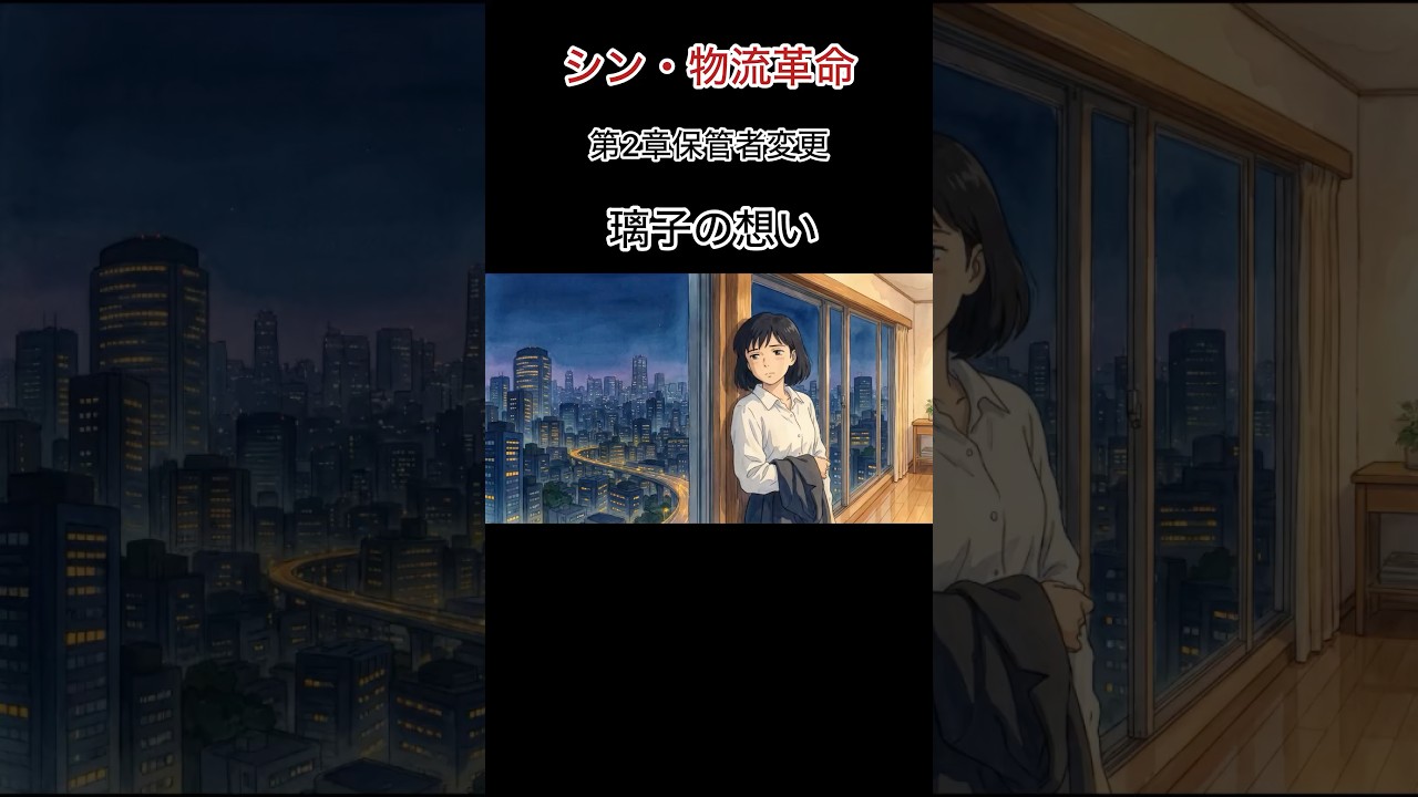 【シン・物流革命】第２章保管者変更【璃子の想い】#物流業界 #物流#アニメ#shorts