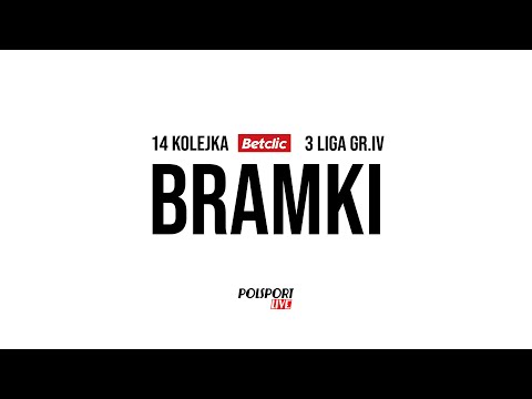 Betclic III liga 2025/2026, grupa: IV Kolejka 14:  Bramki