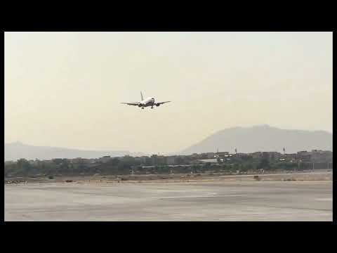 Varesh Airlines B737 Landing Tehran Mehrabad Airport