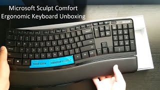 Microsoft Sculpt Comfort Desktop Unboxing