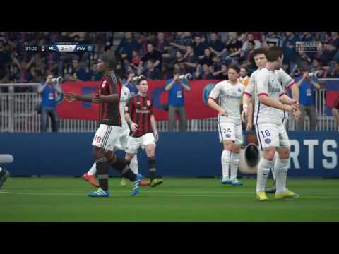 FIfa 16 Ac Milan career mode Season 3 EP10 Champions League Final AC Milan Vs PSG