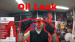 350 TBI Oil Pressure Sensor Leak