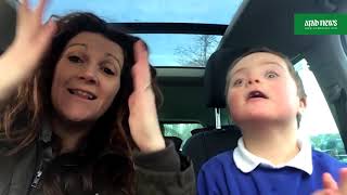 Video goes viral: mums&#39; Down&#39;s syndrome doing carpool karaoke