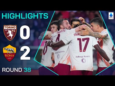TORINO-ROMA 0-2 | HIGHLIGHTS | Roma Clinch European Place! | Serie A 2024/25