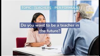 TEACHER - IELTS Speaking part 1 model answer