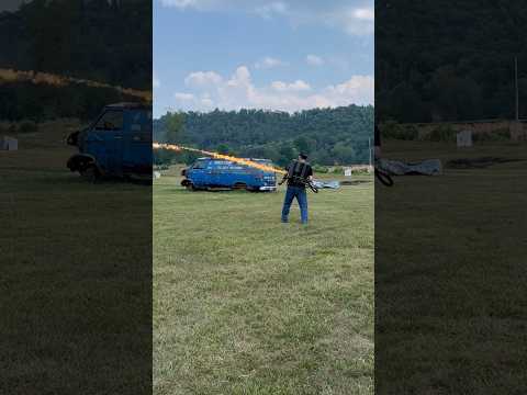 WWII Flamethrower: Diesel Vs. Napalm