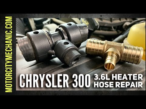 Charger, 300, and Challenger 3.6L Heater Hose Repair