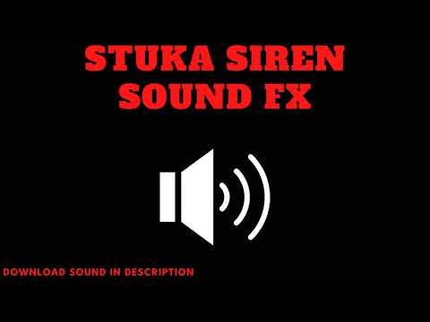Stuka Siren - Sound FX Copyright Free