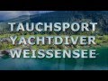 Tauchsport Yachtdiver Weissensee, Yachtdiver, Yachtdiver Techendorf Weißensee, Österreich