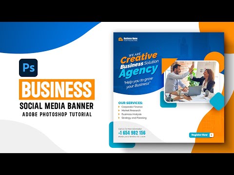 How to Design Furniture Social Media Banner Adobe Photoshop Tutorial Speed Art Grafix Mentor