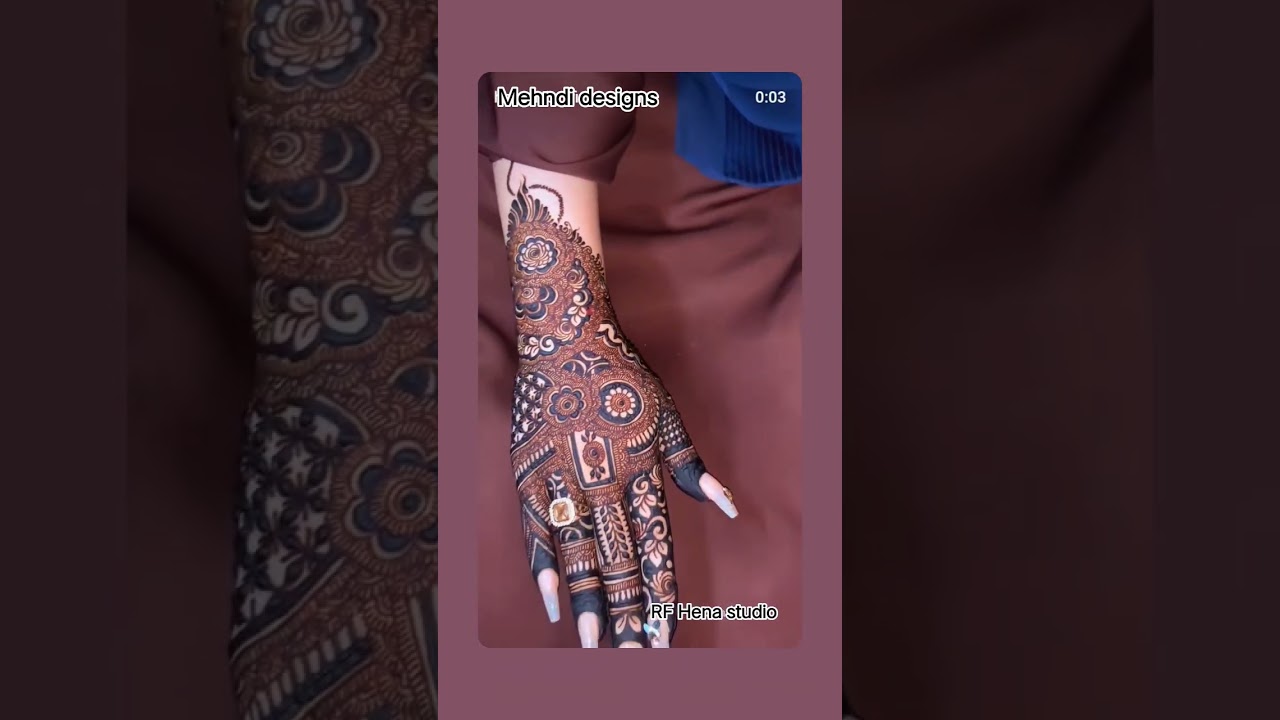 beautiful mehndi designs ♥️♥️♥️#youtubeshorttrends #shottrending #shortvideo