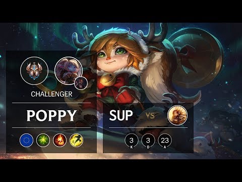 Poppy Support vs Leona - EUW Challenger Patch 9.20