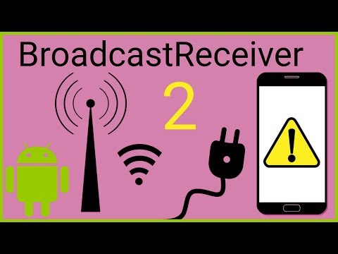 BroadcastReceiver Tutorial Part 2 DYNAMIC RECEIVERS Android Studio Tutorial